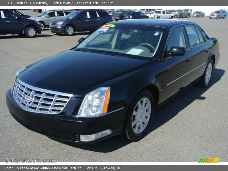 Black Raven / Titanium/Dark Titanium 2010 Cadillac DTS Luxury