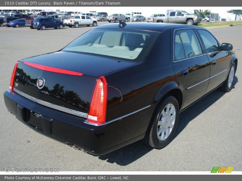 Black Raven / Titanium/Dark Titanium 2010 Cadillac DTS Luxury