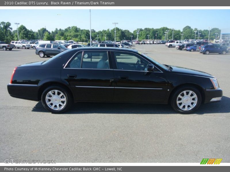 Black Raven / Titanium/Dark Titanium 2010 Cadillac DTS Luxury