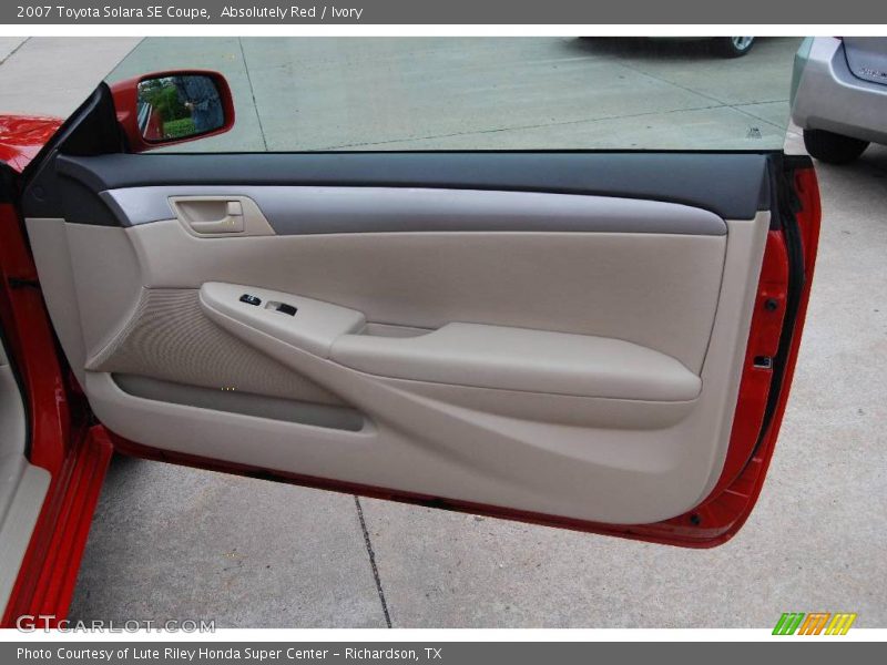 Absolutely Red / Ivory 2007 Toyota Solara SE Coupe