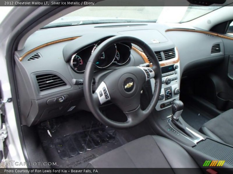 Silver Ice Metallic / Ebony 2012 Chevrolet Malibu LT