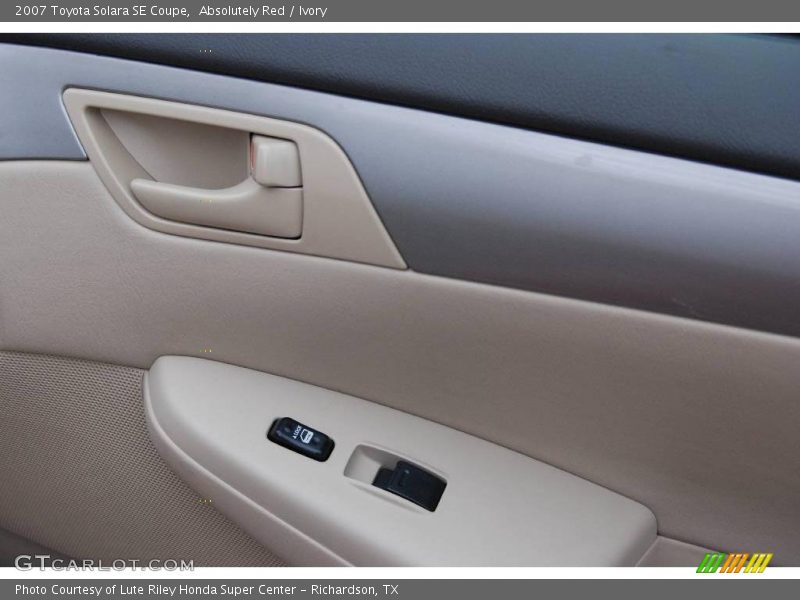 Absolutely Red / Ivory 2007 Toyota Solara SE Coupe
