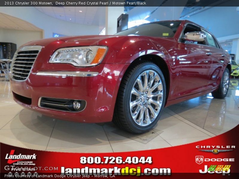 Deep Cherry Red Crystal Pearl / Motown Pearl/Black 2013 Chrysler 300 Motown