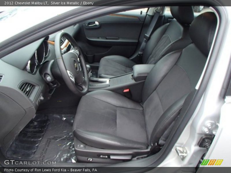 Silver Ice Metallic / Ebony 2012 Chevrolet Malibu LT