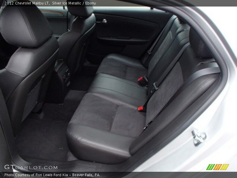 Silver Ice Metallic / Ebony 2012 Chevrolet Malibu LT