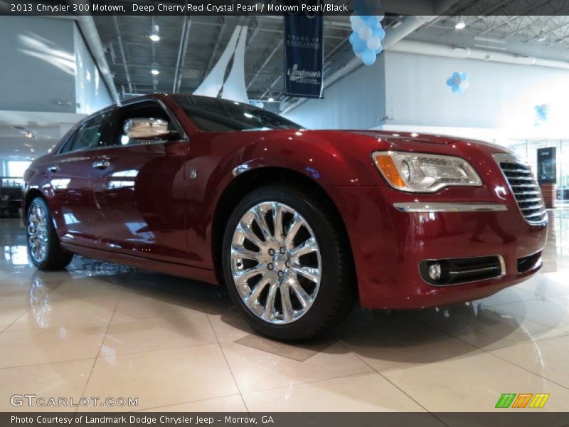 Deep Cherry Red Crystal Pearl / Motown Pearl/Black 2013 Chrysler 300 Motown