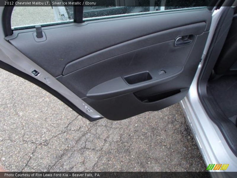 Silver Ice Metallic / Ebony 2012 Chevrolet Malibu LT