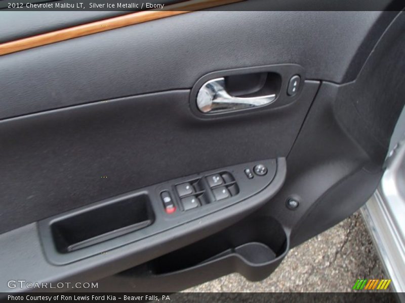 Silver Ice Metallic / Ebony 2012 Chevrolet Malibu LT