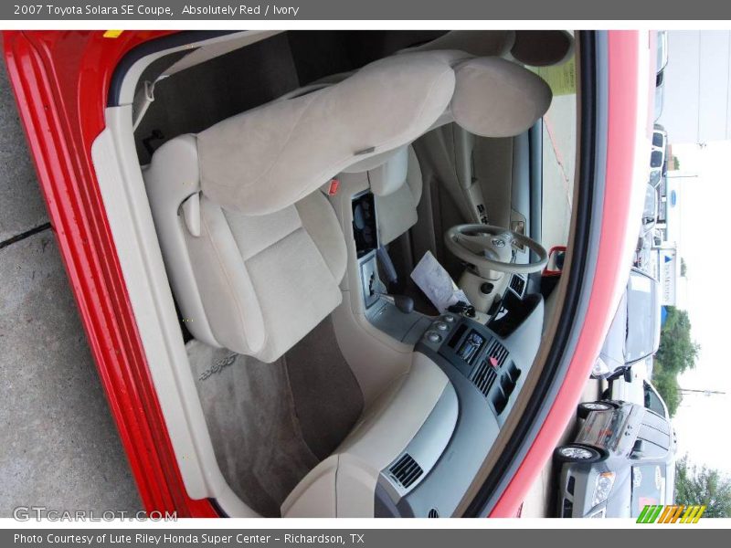 Absolutely Red / Ivory 2007 Toyota Solara SE Coupe