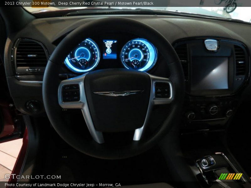Deep Cherry Red Crystal Pearl / Motown Pearl/Black 2013 Chrysler 300 Motown