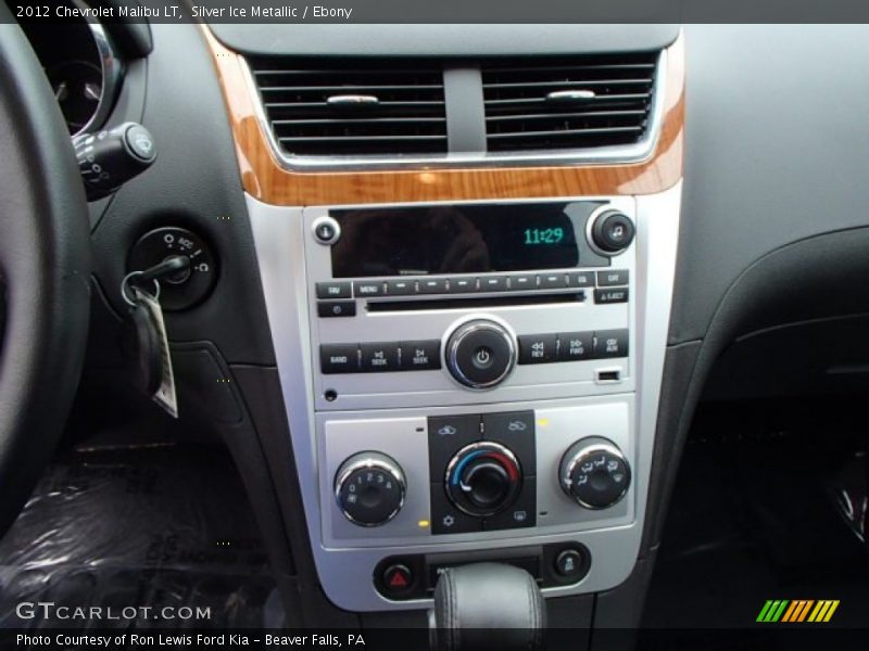 Silver Ice Metallic / Ebony 2012 Chevrolet Malibu LT