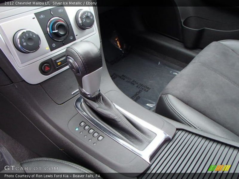 Silver Ice Metallic / Ebony 2012 Chevrolet Malibu LT