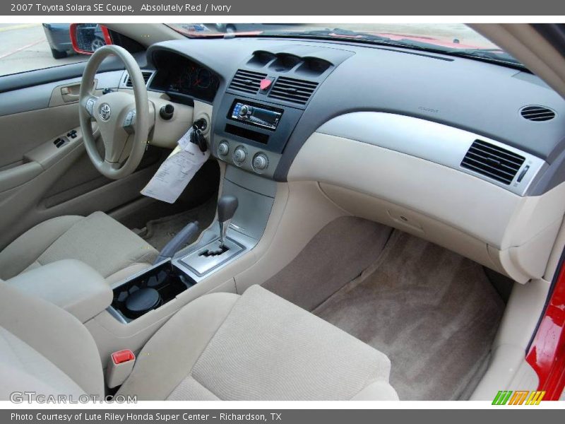 Absolutely Red / Ivory 2007 Toyota Solara SE Coupe