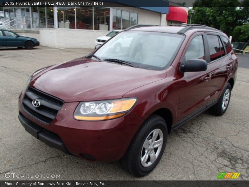 Front 3/4 View of 2009 Santa Fe GLS 4WD