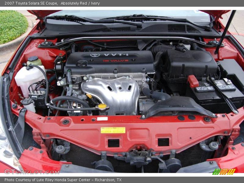 Absolutely Red / Ivory 2007 Toyota Solara SE Coupe