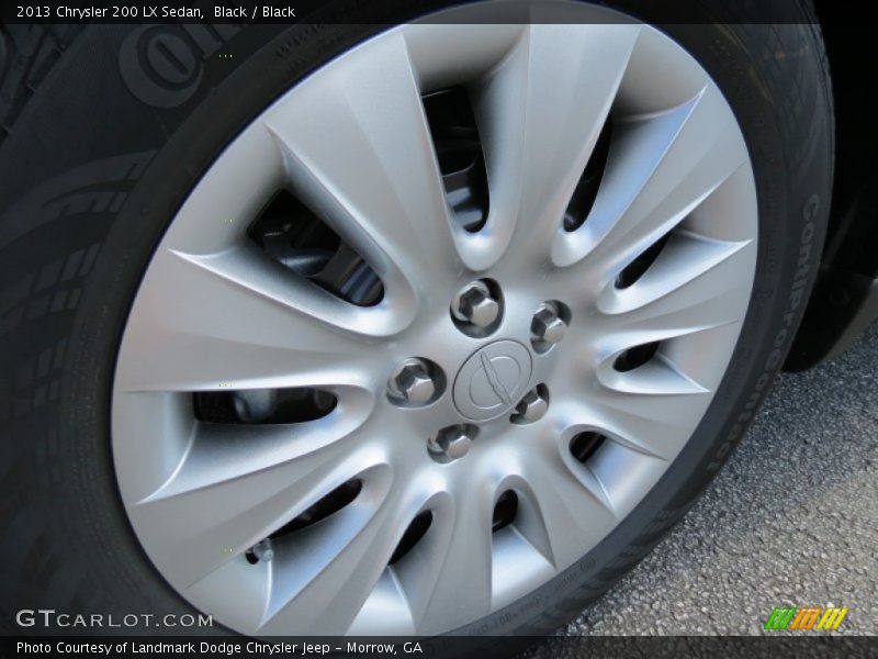 Black / Black 2013 Chrysler 200 LX Sedan