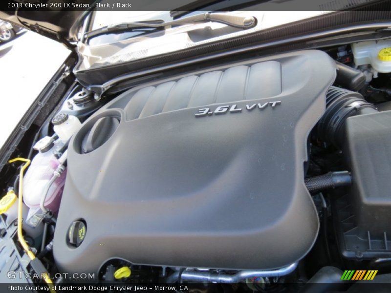 Black / Black 2013 Chrysler 200 LX Sedan