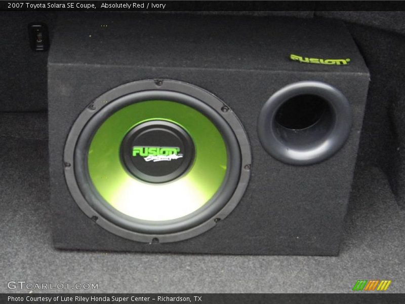 Absolutely Red / Ivory 2007 Toyota Solara SE Coupe