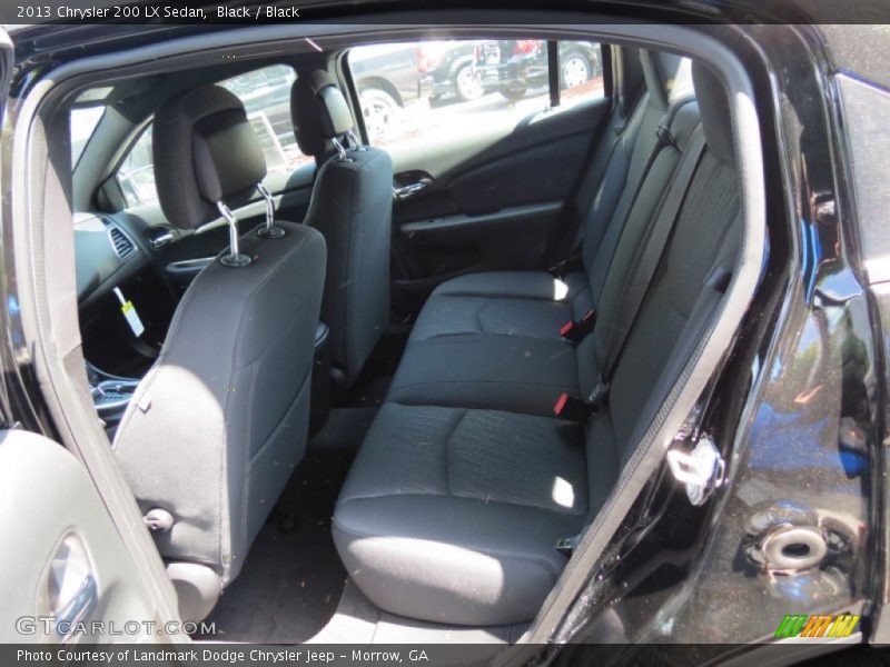 Black / Black 2013 Chrysler 200 LX Sedan