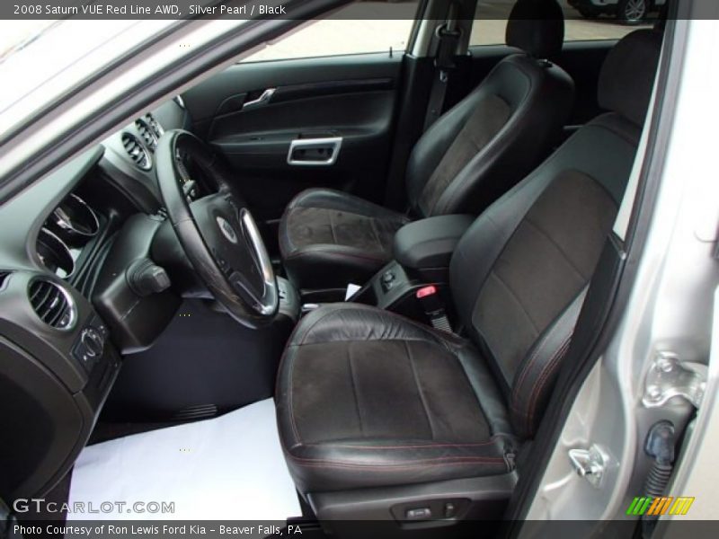  2008 VUE Red Line AWD Black Interior