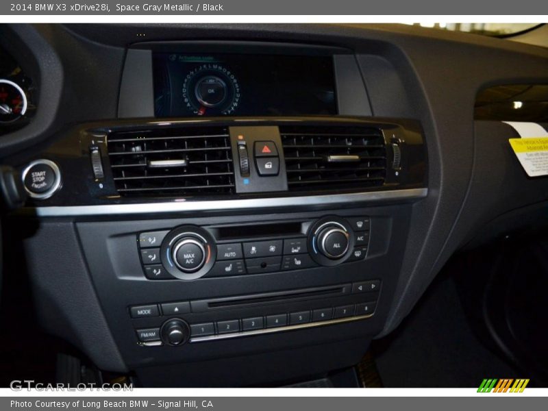 Space Gray Metallic / Black 2014 BMW X3 xDrive28i