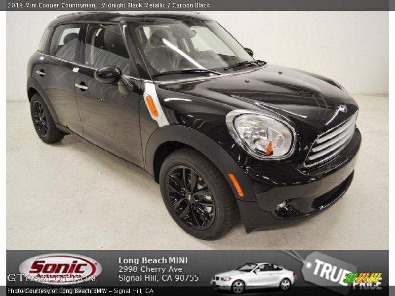 Midnight Black Metallic / Carbon Black 2013 Mini Cooper Countryman