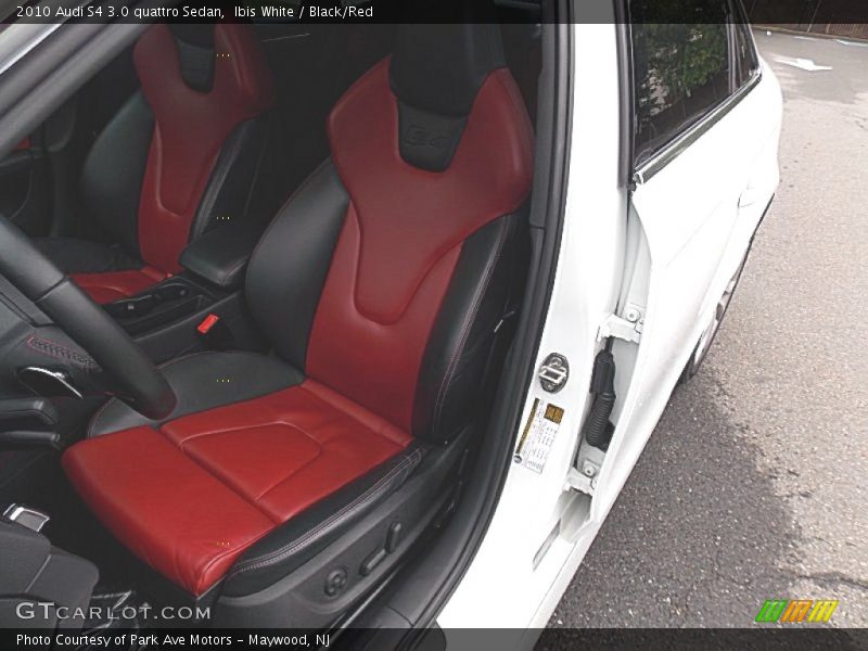 Front Seat of 2010 S4 3.0 quattro Sedan