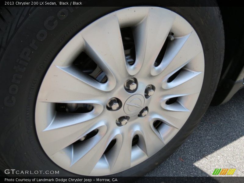 Black / Black 2013 Chrysler 200 LX Sedan
