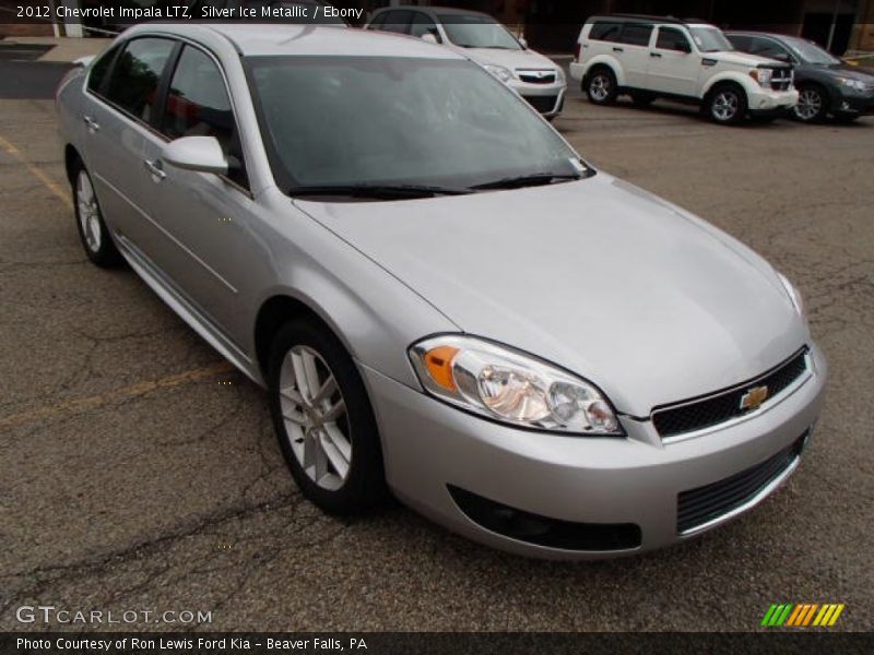 Silver Ice Metallic / Ebony 2012 Chevrolet Impala LTZ