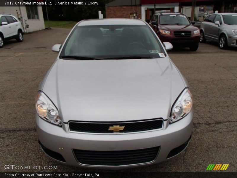 Silver Ice Metallic / Ebony 2012 Chevrolet Impala LTZ