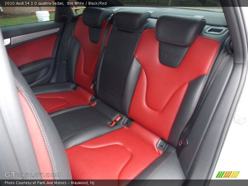 Rear Seat of 2010 S4 3.0 quattro Sedan