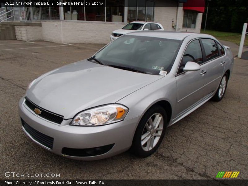 Silver Ice Metallic / Ebony 2012 Chevrolet Impala LTZ