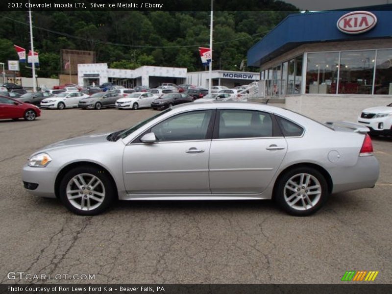 Silver Ice Metallic / Ebony 2012 Chevrolet Impala LTZ