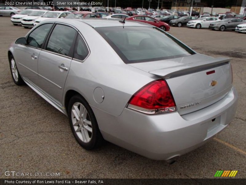 Silver Ice Metallic / Ebony 2012 Chevrolet Impala LTZ