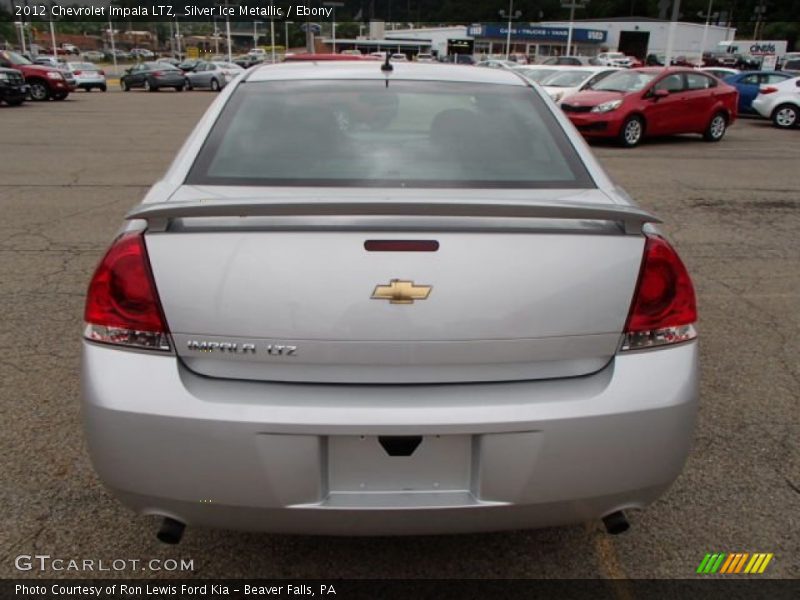 Silver Ice Metallic / Ebony 2012 Chevrolet Impala LTZ