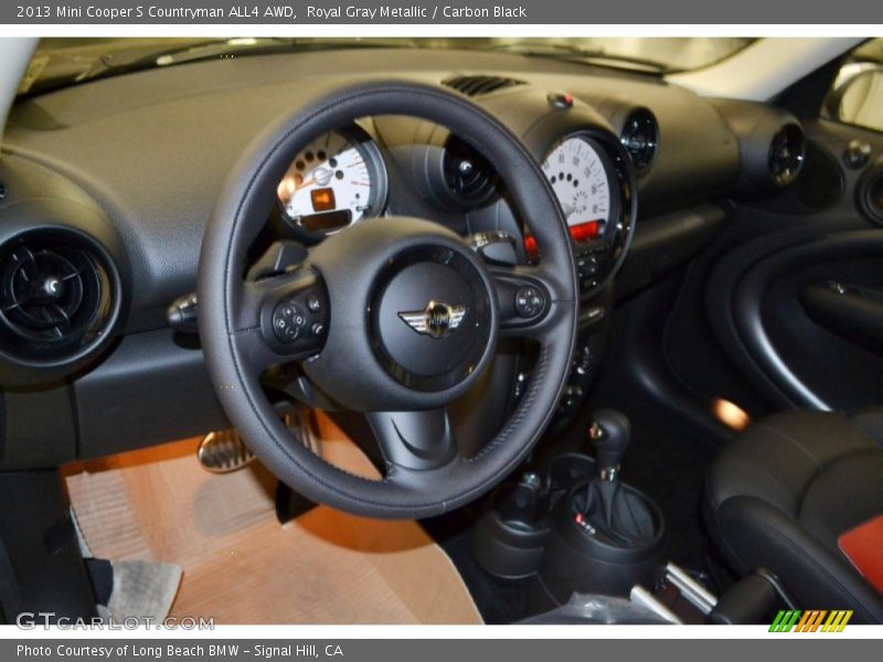 Royal Gray Metallic / Carbon Black 2013 Mini Cooper S Countryman ALL4 AWD