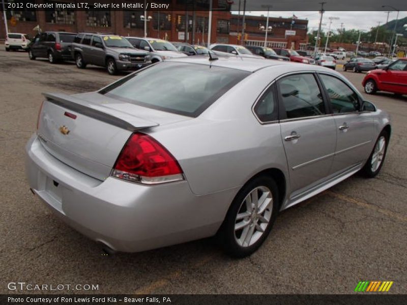 Silver Ice Metallic / Ebony 2012 Chevrolet Impala LTZ