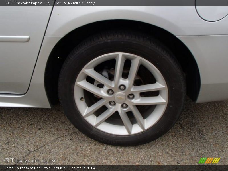 Silver Ice Metallic / Ebony 2012 Chevrolet Impala LTZ