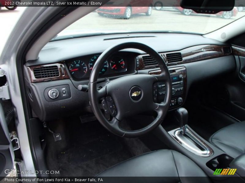 Silver Ice Metallic / Ebony 2012 Chevrolet Impala LTZ