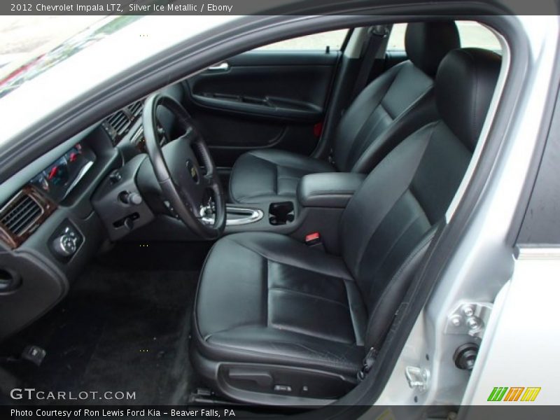 Silver Ice Metallic / Ebony 2012 Chevrolet Impala LTZ