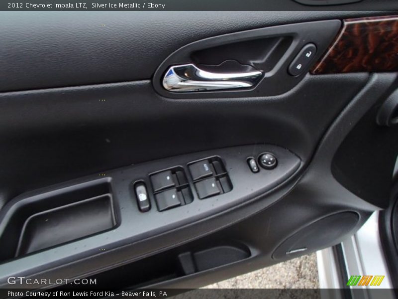 Silver Ice Metallic / Ebony 2012 Chevrolet Impala LTZ
