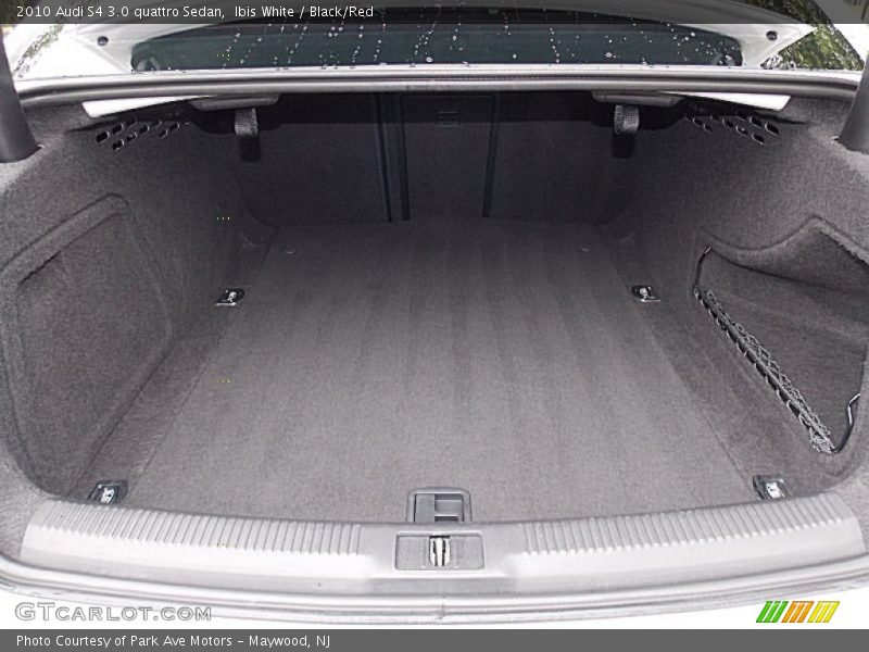 Ibis White / Black/Red 2010 Audi S4 3.0 quattro Sedan