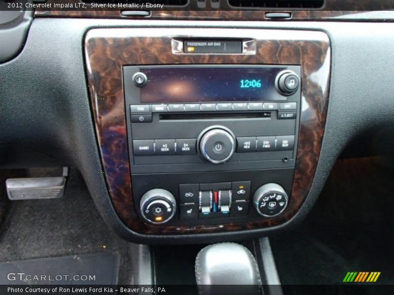 Silver Ice Metallic / Ebony 2012 Chevrolet Impala LTZ