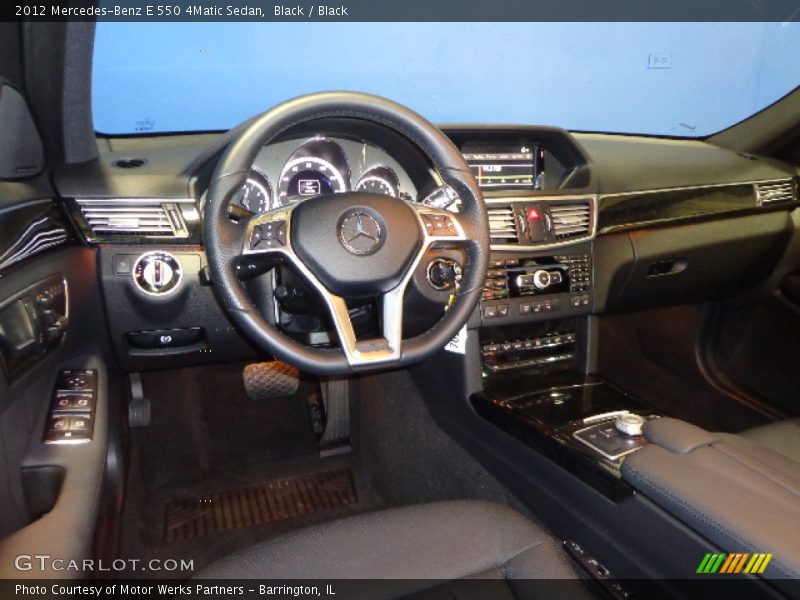 Dashboard of 2012 E 550 4Matic Sedan