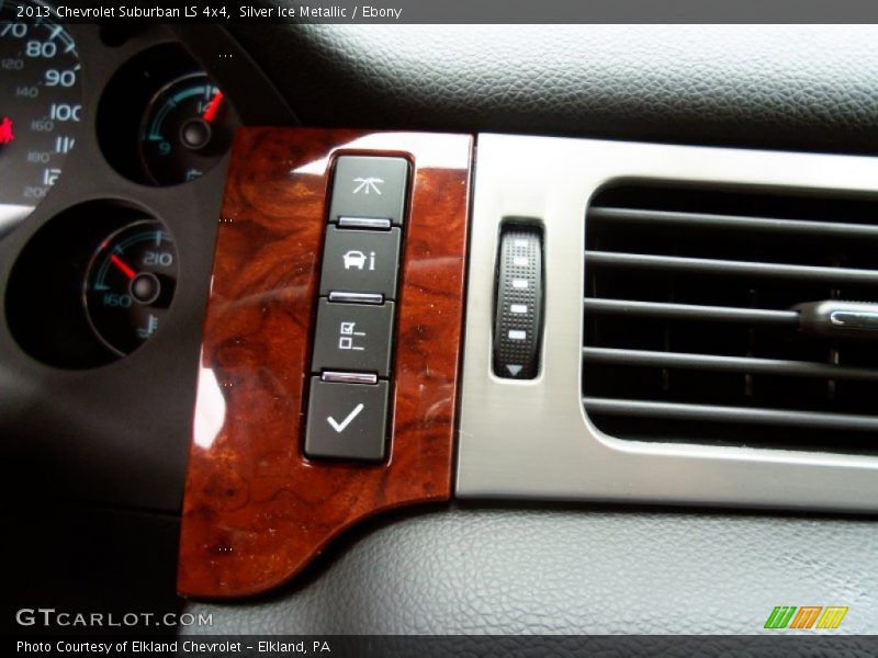 Silver Ice Metallic / Ebony 2013 Chevrolet Suburban LS 4x4