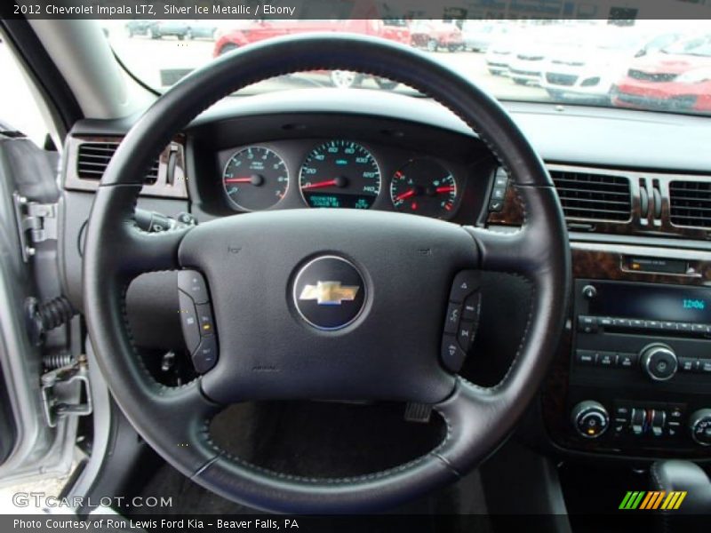 Silver Ice Metallic / Ebony 2012 Chevrolet Impala LTZ