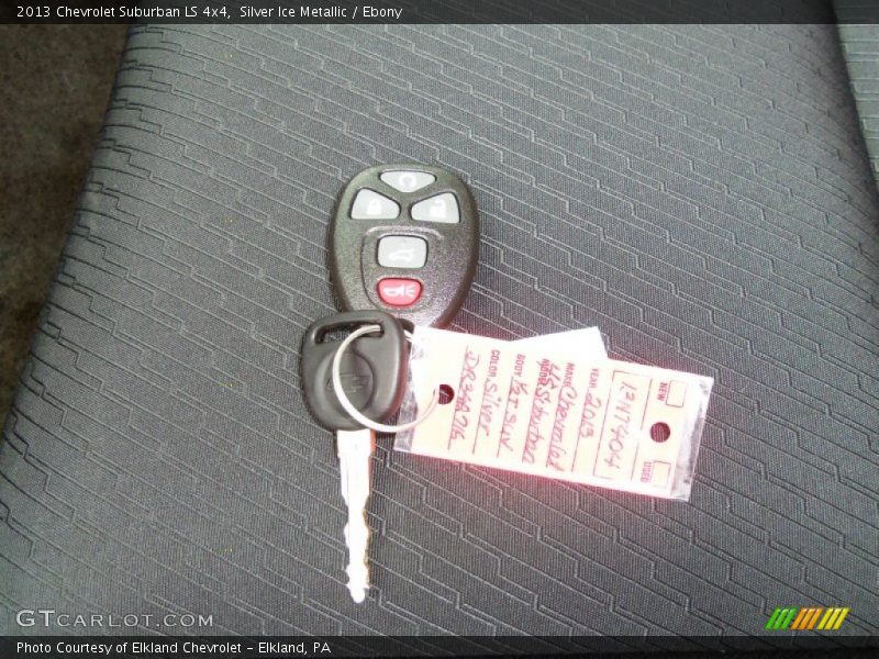 Keys of 2013 Suburban LS 4x4