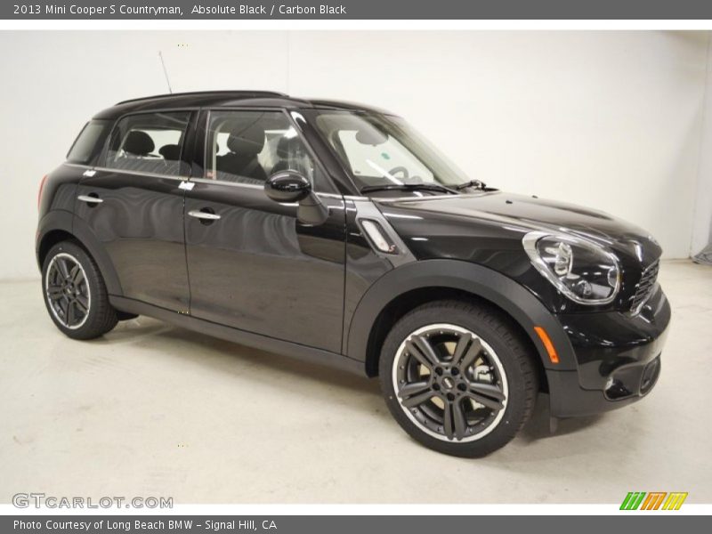 Absolute Black / Carbon Black 2013 Mini Cooper S Countryman
