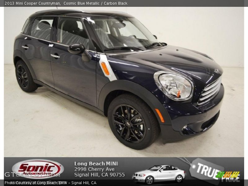 Cosmic Blue Metallic / Carbon Black 2013 Mini Cooper Countryman