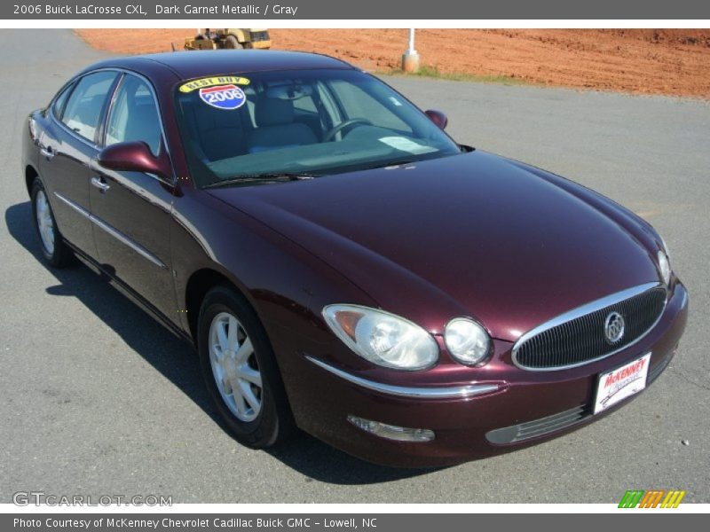 Dark Garnet Metallic / Gray 2006 Buick LaCrosse CXL